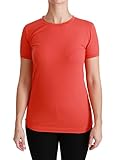 Dolce & Gabbana - - All - Red Crewneck Short Sleeve T-shirt Cotton Top - IT38|XS