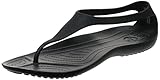 Crocs Damen Serena Flip Women Sandalen, Schwarz (Black 060), 38/39 EU