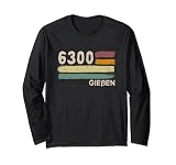 6300 Gießen Retro Postleitzahlen Alte PLZ Vintage Lang