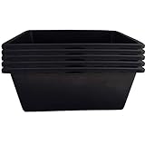 5 Stk. 90 Liter Mörtelkasten | Tuppe | Mörtelwanne | Zementkübel | Maurerw