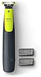 Philips OneBlade QP2510/10 Nass- und Trockenrasierer für den Bart, Schwarz, Gelb, Akku, 30 Minuten, Nickel-Metallhydrid (NiMH), 8