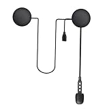 MagiDeal Drahtloses Motorrad-Headset Freisprecheinrichtung Wasserdichter Bluetooth-Helm-Kopfhörer-Lautsprecher zum Reiten Motorrad-Motorhelm-T
