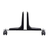 DASNTERED Sichtschutz-Halterung, Aluminiumlegierung, moderne Schreibtisch-Trennwand, Trennwandhalterung, stabiler Raumteiler, Bildschirm-Balance-Halterung für Home Office (schwarz, Größe: Typen: A)