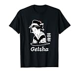 Geisha Gemälde Kanji - cooles Anime Japan Nerd Design T-S