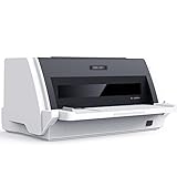 Fotodrucker Druckeretikettendrucker Hochgeschwindigkeitsnadeltyp Belegdrucker MwSt. Rechnung Lieferschein Supermarkt, Expressversand All-in-One-Drahtlosdrucker ( Color : Weiß , Size : 38.9*25.9*20cm )