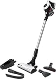Bosch Serie 6 BCS611GB ProHome 18V Cordless Vacuum Cleaner, 1 Battery 30 Minutes runtime-White Unlimited Akku-Staubsauger, Plastik, weiß, Min Run T