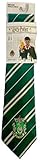 Sabor Krawatte Erwachsene Slytherin Haus mit Original Emblem 140cm Harry Potter Neck