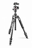 Manfrotto Befree Advances Kamerastativ-Kit mit Drehverschluss, Reisestativ-Kit mit Kugelkopf, kompakt und tragbar, Aluminium Stativ für DSLR-, Spiegellose- und Spiegelreflex-Kameras, Kamerazubehö