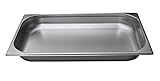 Gastro-Bedarf-Gutheil Gastronormbehälter GN Behälter 1/1 65 mm Tief stapelbar Edelstahl Geeignet für Chafing Dish, Bain Marie, S