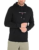 Tommy Hilfiger Herren Tommy Logo Hoody Sweatshirt, Schwarz (Jet Black 083), XX-Larg