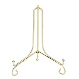 WANZSC Plattenständer für Display, Uhrenständer, Metall, rund, Porzellanplattenhalterung, Wanduhrenständer für Zuhause, Büro, Bilderrahmen, dekorative Platten, Buch,