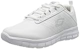 Skechers Women's Sure Track Erath - Ii Lace-up Sneakers, White (White Leather Wht), 6 UK (39 EU)