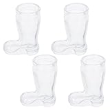 Luxshiny 4 Stücke Biergläser Set 45 Ml Boot Form Mini Trinken Tassen Funny Entertainment Getränk Glaswaren Für Wassersaft Bar Barrel Spirituosen Dining D