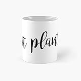 Klassische Tasse mit Aufschrift „Eat Plants Health Say“, lustiges Geschenk, 325