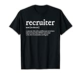 Recruitment Recruiting Definition for Funny Recruiter T-S