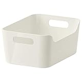 IKEA VARIERA Box in Hochglanz weiß (24cm x 17cm)