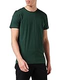 ESPRIT Herren Rundhals Basic T-Shirt, 455/TEAL BLUE - New Version, L