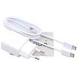 Schnell Ladegerät für Original Samsung Galaxy A3 2017 (A320F) 2A USB Typ-C Daten Ladekabel Blitz mit mungoo Displayp