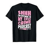 Psst, ich höre mir meinen Podcast „True Crime“ an T-S