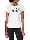 PUMA Damen T-shirt, Puma White, 34 EU