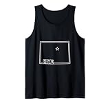 Colorado Home-Karten-Umriss Tank Top