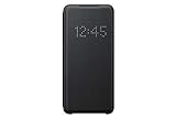 Samsung LED View Smartphone Cover EF-NG980 für Galaxy S20 | S20 5G Handy-Hülle, LED-Anzeige, Kartenhalterung, schwarz - 6.2 Z