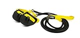 PPWear® Zugseil Schwimmtrainer mit Handpaddles, Widerstandsband und Paddles fürs Armzug-Training, Krafttraining für Schwimmer und Triathleten (Gelb Medium-Schwer)