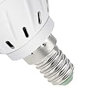 CUCUFA 48-LED E14 LED-Anlage Wachsen Glühbirne Kunststoff 220V Vollspektrum Dual Head wachsen Licht für Sämlinge Sukkulenten Vegs Blumen Hydroponics Gew