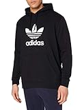 adidas Damen Trefoil Kapuzenpullover, schwarz (Black), 38