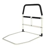 XJJUN Bettgitter Klappbar Für Ältere, Bettgeländer Anti-Drop-Schutzgeländer Griff Aufwachhilfe Sicherheitsbarriere, Für Menschen Mit Eingeschränkter Mobilität (Color : Black, Size : 38x57x55cm)