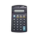 SHUTING2020 Desktop Calculator Finanzbuchhaltung Werkzeuge 8 Ziffern Elektronische Rechner Home Office School Studentenrechner Portable Black Two-Color Printing C