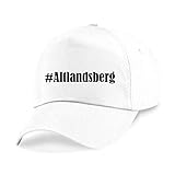 Reifen-Markt Base Cap Hashtag #Altlandsberg Größe Uni Farbe Weiss Druck Schw