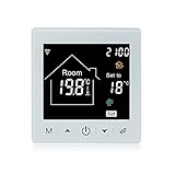 MOSHUO Smart WiFi Heizungsthermostat LCD programmierbarer Thermostat für die Fußbodenheizungs-App zu Hause Alexa C