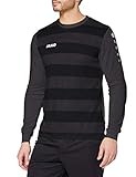 JAKO Herren Torwarttrikot TW-Trikot Leeds, schwarz/anthrazit, S, 8907