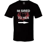 Sired to her Vampire Diaries T-Shirt Emo Gothic Vampir TV-Shows Sexy Vamps Gr. XL, Schw