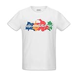Audi Quattro Shirt, Kinder, weiß, 122/128