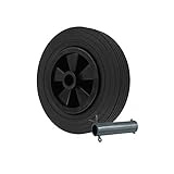 STRICKER-ROLLEN Vollgummi ERSATZRAD 200x50 mm für Anhänger-Stützrad Trailer ink