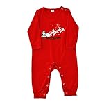 Weihnachten-Familie-Outfit Winter Warm Weihnachtspyjama-Familie-Set Schlafanzüge : Männer Frauen Kind Baby Kuschelig Nachtwäsche Hausanzug Nachthemd Weihnachtsoutfit Weihnachts Kostüm Geschenk