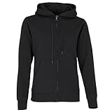 Fruit of the Loom Premium Hooded Sweatjacke Lady-Fit - Farbe: Black - Größe: L