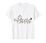 Weihnachtskette Liebe, lebe deinen Traum genieße Weihnachten T-S