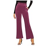 YSFWL Damen GespleißTe Lange Haremshose Plus Sizes Wide-Leg Trousers Trousers Hose Mit Taschen und Verstellbarem Kordelzug Fitnesshose Sporthose Trainingshose Running Gym Pants Für Jogging