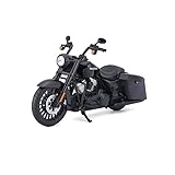 Maisto Harley-Davidson Road King Special: Originalgetreues Motorradmodell 1:12, lenkbare Gabel, beweglicher Seitenständer, 20 cm, schwarz (532336)