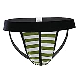 JFSFAS badeslip Herren bunt Unterhosen männer Boxershort Herren Unterhosen sexy Pants Boxershorts Baumwolle Security Hose Herren Retroshorts Herren A1 Army Grün L
