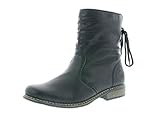 Rieker Damen Z49L1 Mode-Stiefel, Schwarz, 41 EU