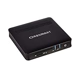 Mini PC lüfterlos Orbsmart AW-11L Windows 10/11 Desktop PC | Computer | Rechner | Büro-PC | Office-PC (Intel Quadcore CPU, 4GB RAM, 64GB int. Speicher, HDMI & VGA, USB 3.0, WLAN-ac)