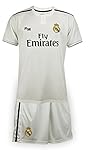 Real Madrid Mini-Set Replica Kinder Trikot und Shorts Real Madrid XX-Small weiß