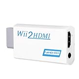 KUIDAMOS Wii zu Adapter, Wii zu Konverter Wii2HDMI Wii Konverter Adapter Video Audio Adapter für Wii für W