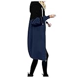 XTBFOOJ damen tie dye sweatshirt damen pullover laessig pulli damen schwarz schwarz mit moderne frauen duenne pullover wellensteyn santorin super long women jacket long strick