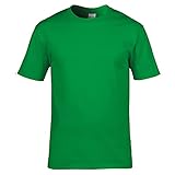 Gildan Premium T-Shirt für Männer (L) (Irisches Grün) L,Irisches Grü