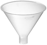 neoLab E-1664 Pulvertrichter (PP), 150 mm Durchmesser, Stiel 29 mm D